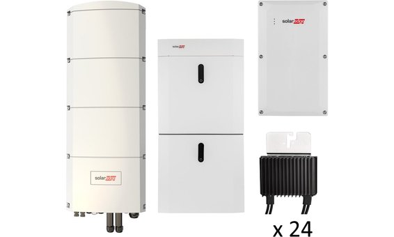 SolarEdge Starter Kit SE10k-RWB48 / 9,2 kWh /  Backup Interface